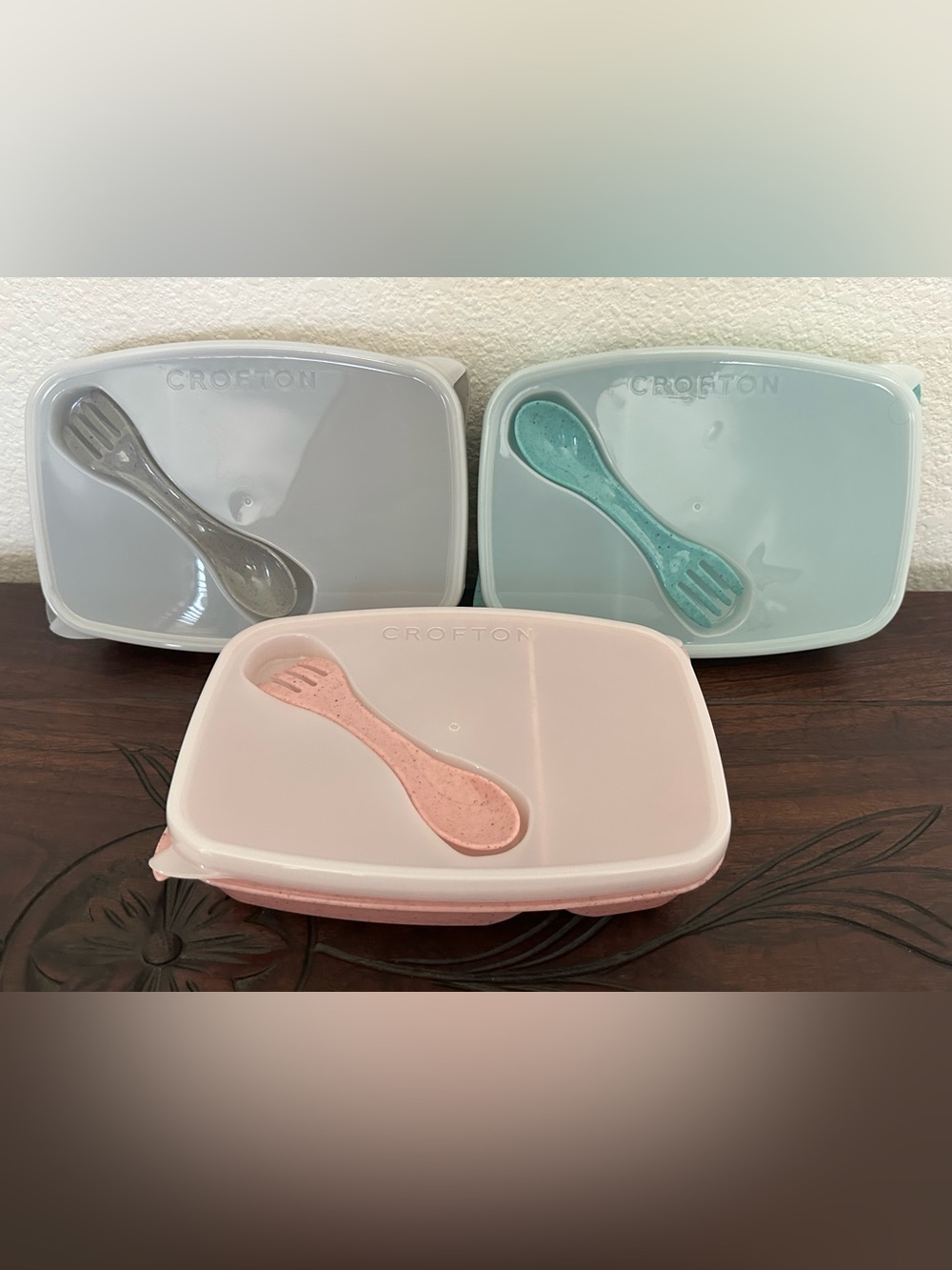 Brand New!!! TRIO PACK Crofton Bento Lunch Box